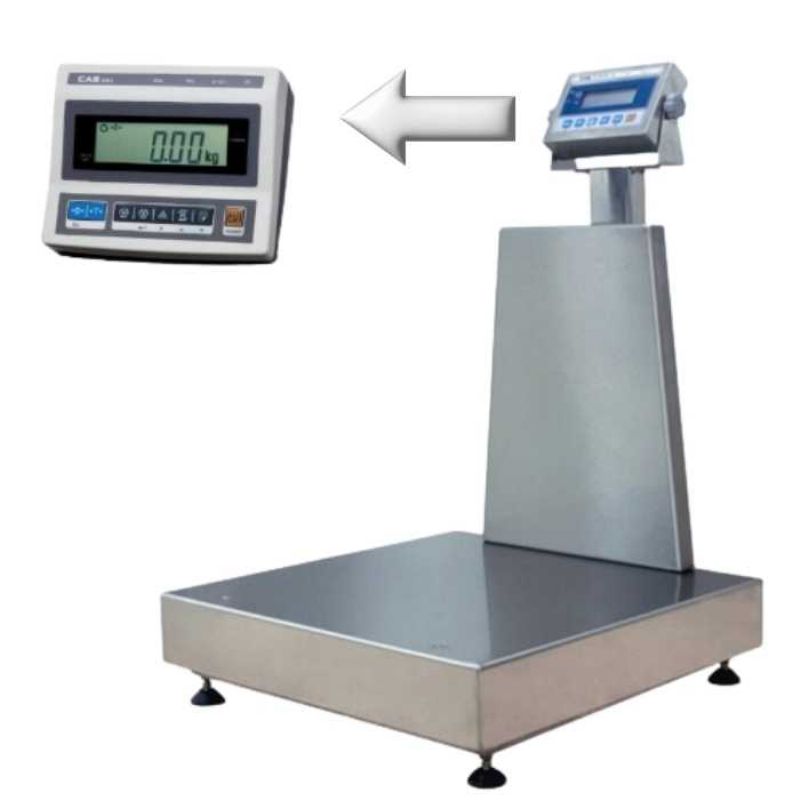 Cas DBII 150-300 Kg 60*70 Ful Paslanmaz Baskül