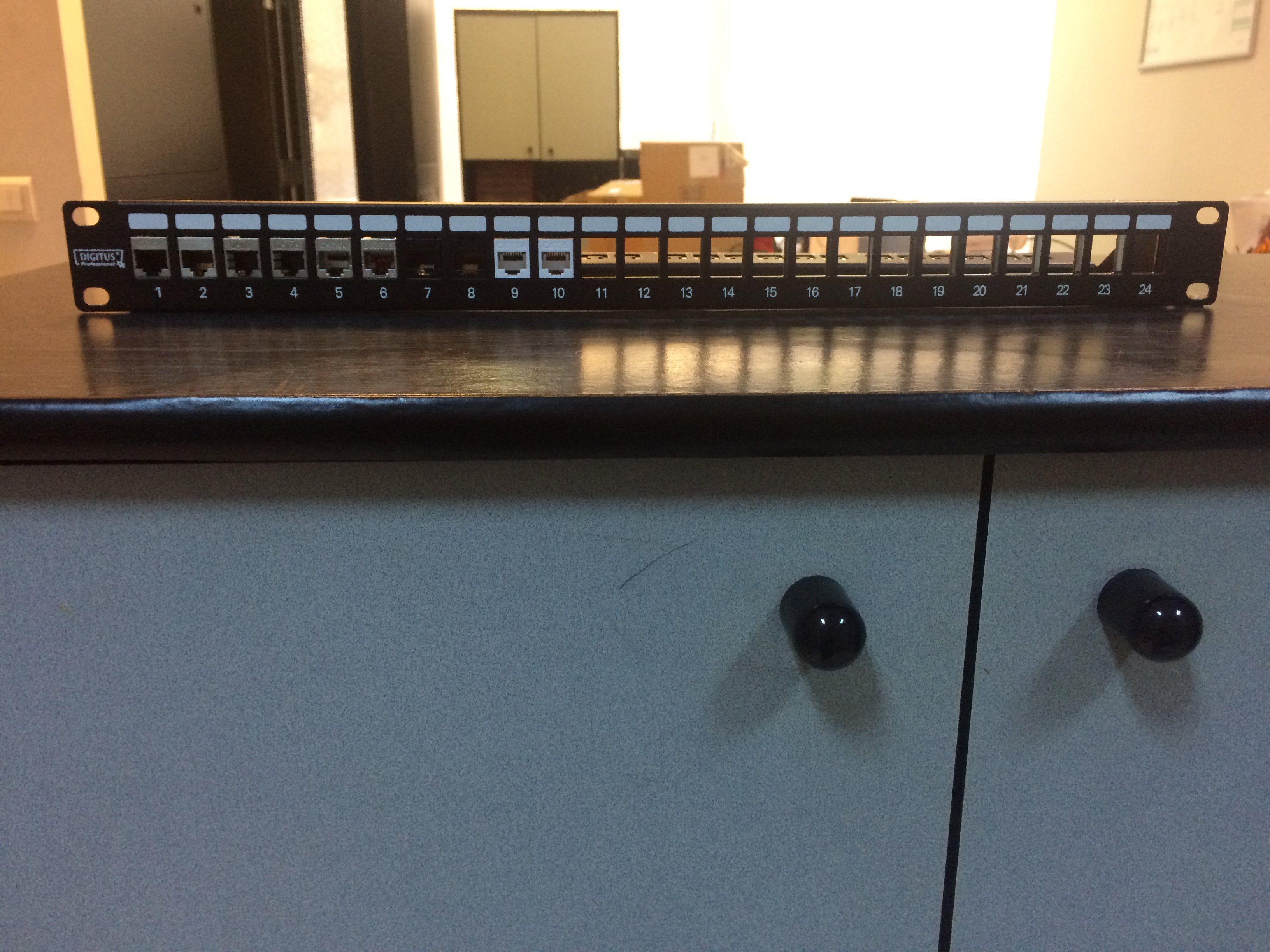 Digitus DN-91411 24 Port Boş Patch Panel - görsel 2