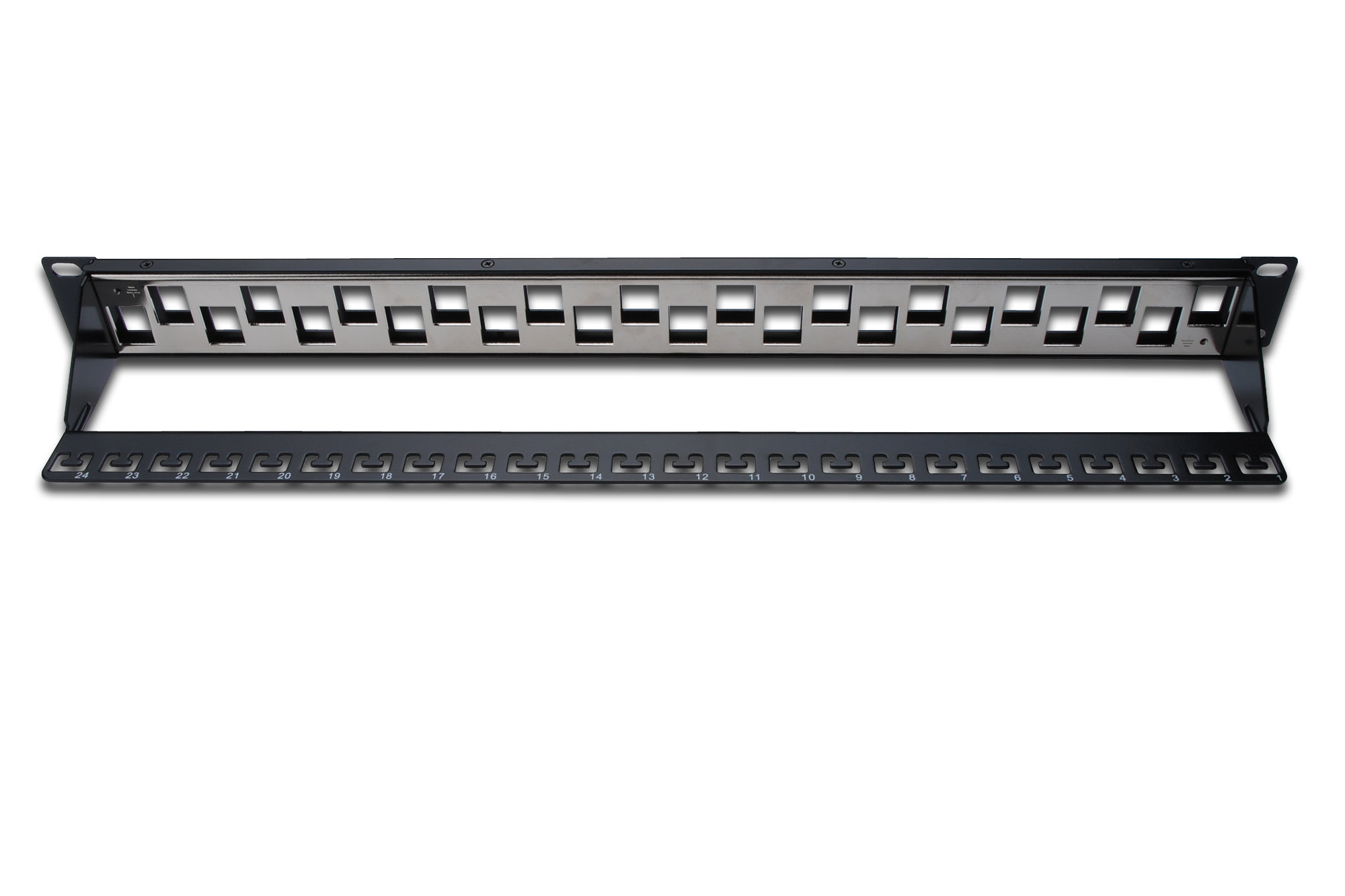 Digitus DN-91412 24 Port Boş Patch Panel - görsel 3
