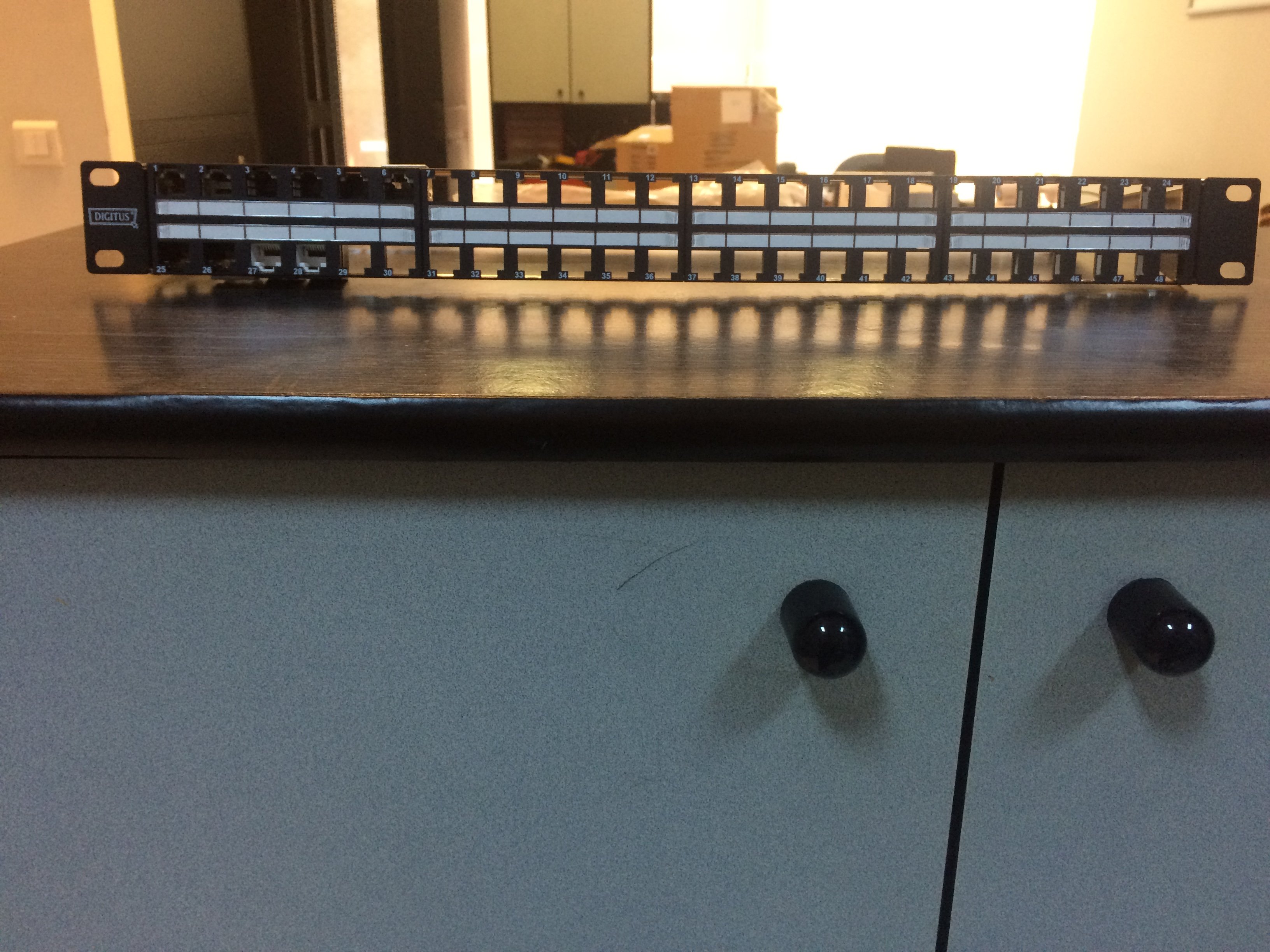 Digitus DN-91424 48 Port Boş Patch Panel - görsel 6