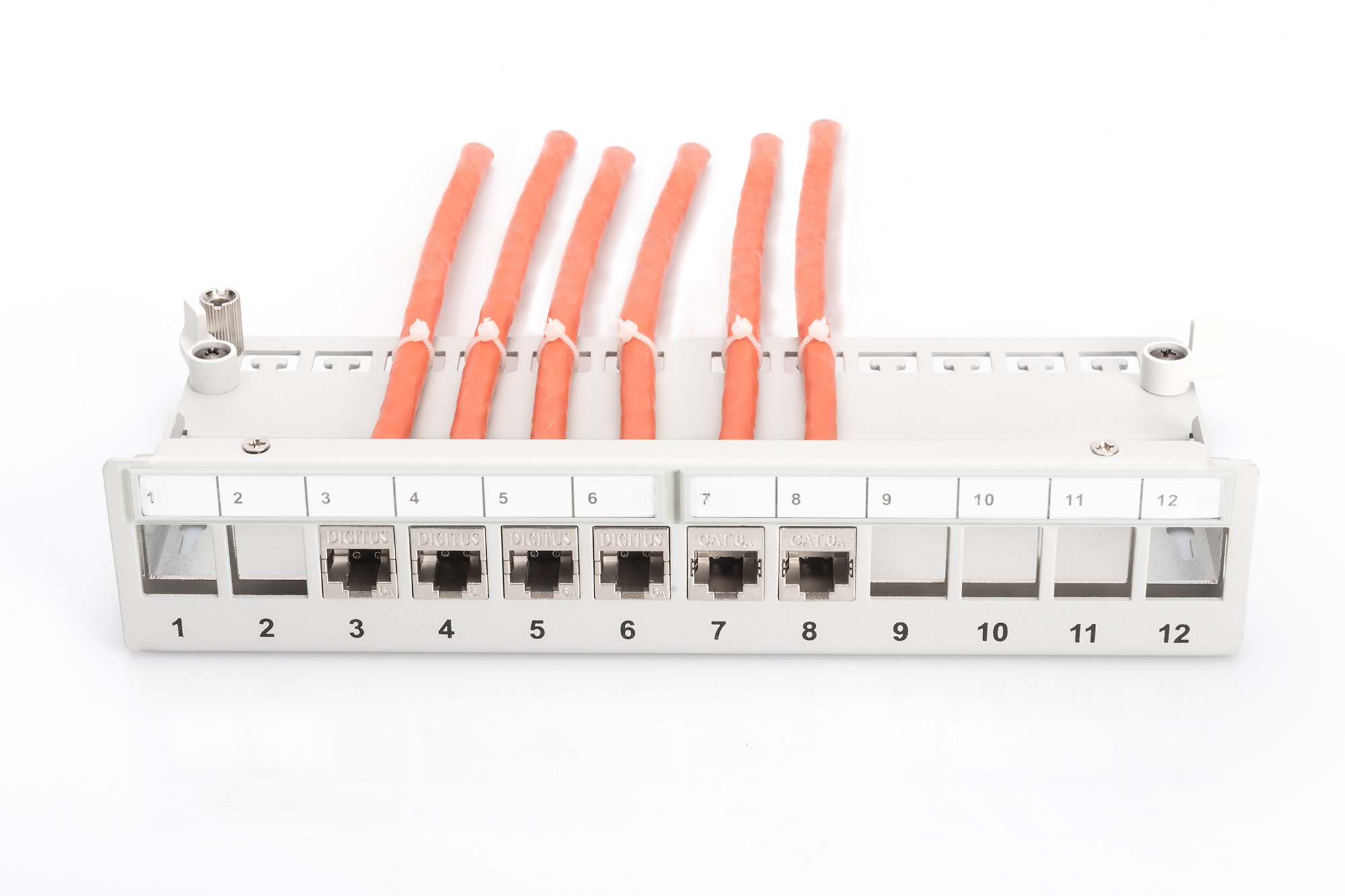 Digitus DN-93706 12 port Modüler Masaüstü Tip Patch Panel