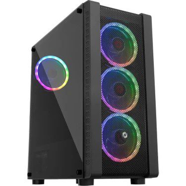 Seclife SLC-G7060 300W (3xDual-Ring Fan) Gaming Kasa