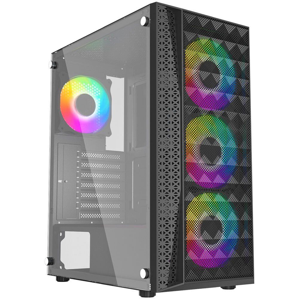 GameBooster GB-G2616B USB3.0 Mesh Panel Siyah Kasa (PSU Yok)