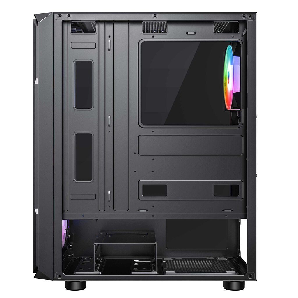 PowerBoost PB-P3385B 650w 80+ Bronze USB 3.0 Mesh Fixed Fanlı Gaming Siyah Kasa - görsel 6