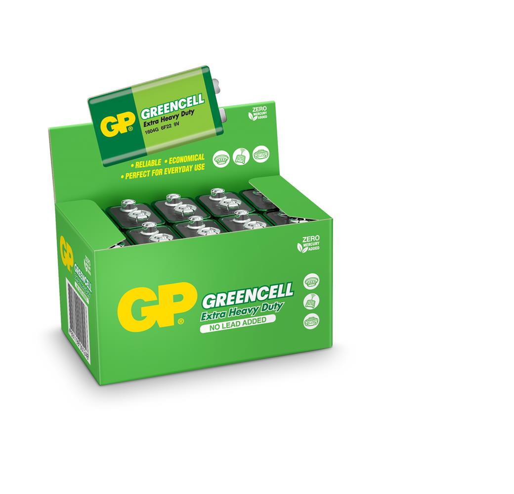 GP Greencel 9V Çinko Pil 10'lu Paket GP1604G-S1 - görsel 2