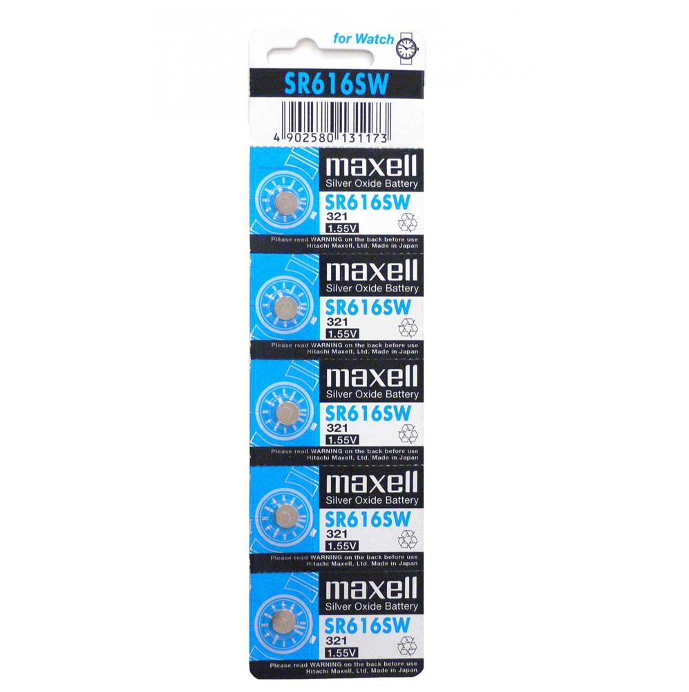 Maxell Sr-616Sw/321 10lu Paket Pil