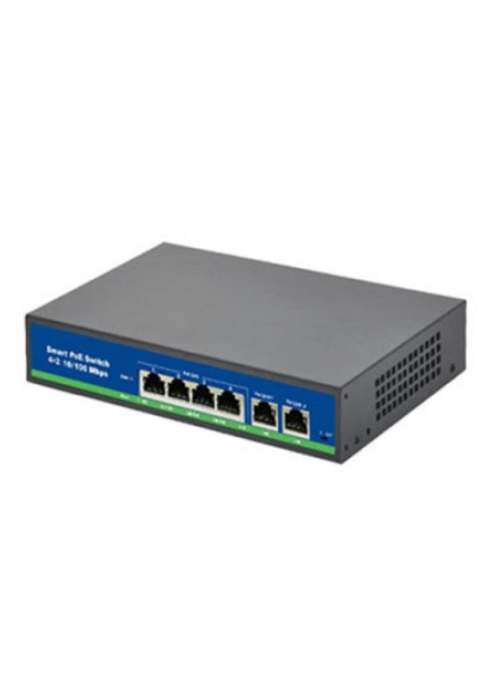 ISEE ISS-4026P 24 Port Poe+ 10/100 Mbps 2 Port 10/100/1000 Uplink Switch 300W