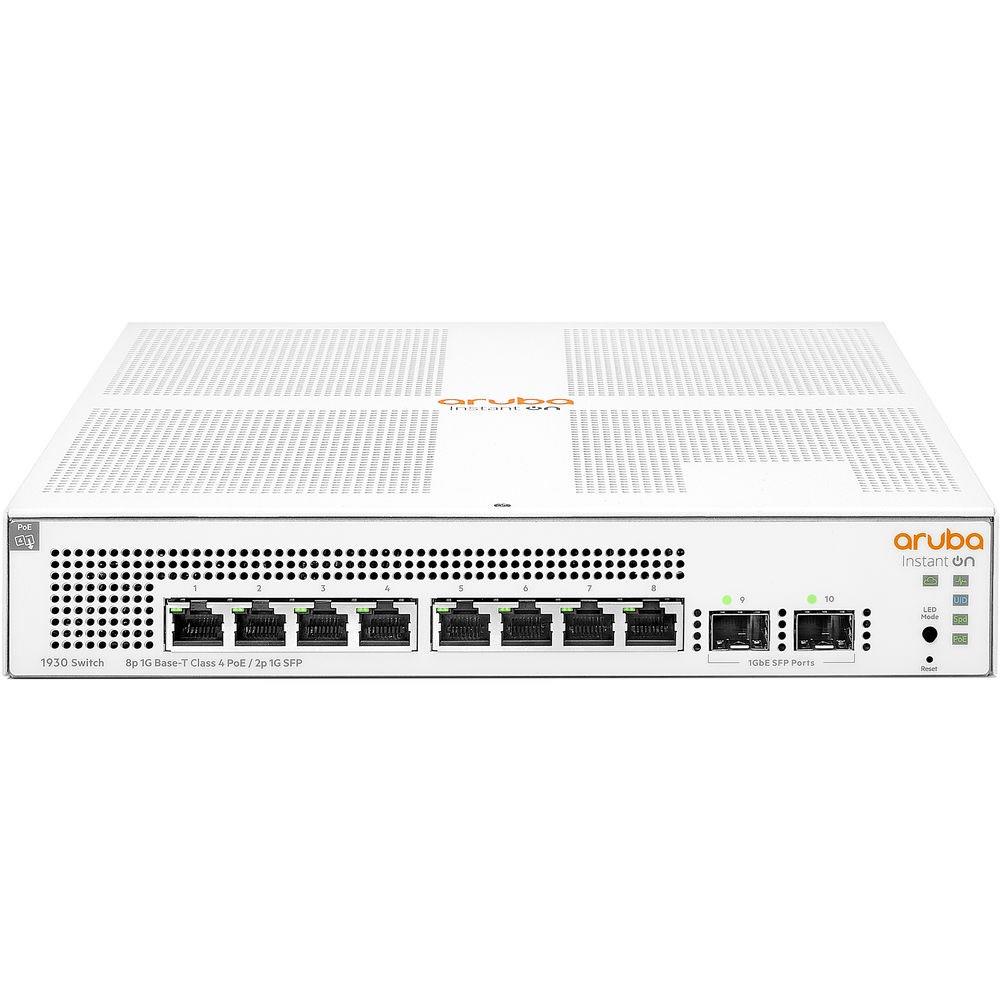 HPE Aruba 1930 8 Port Gigabit PoE 124W (JL681A) - görsel 2