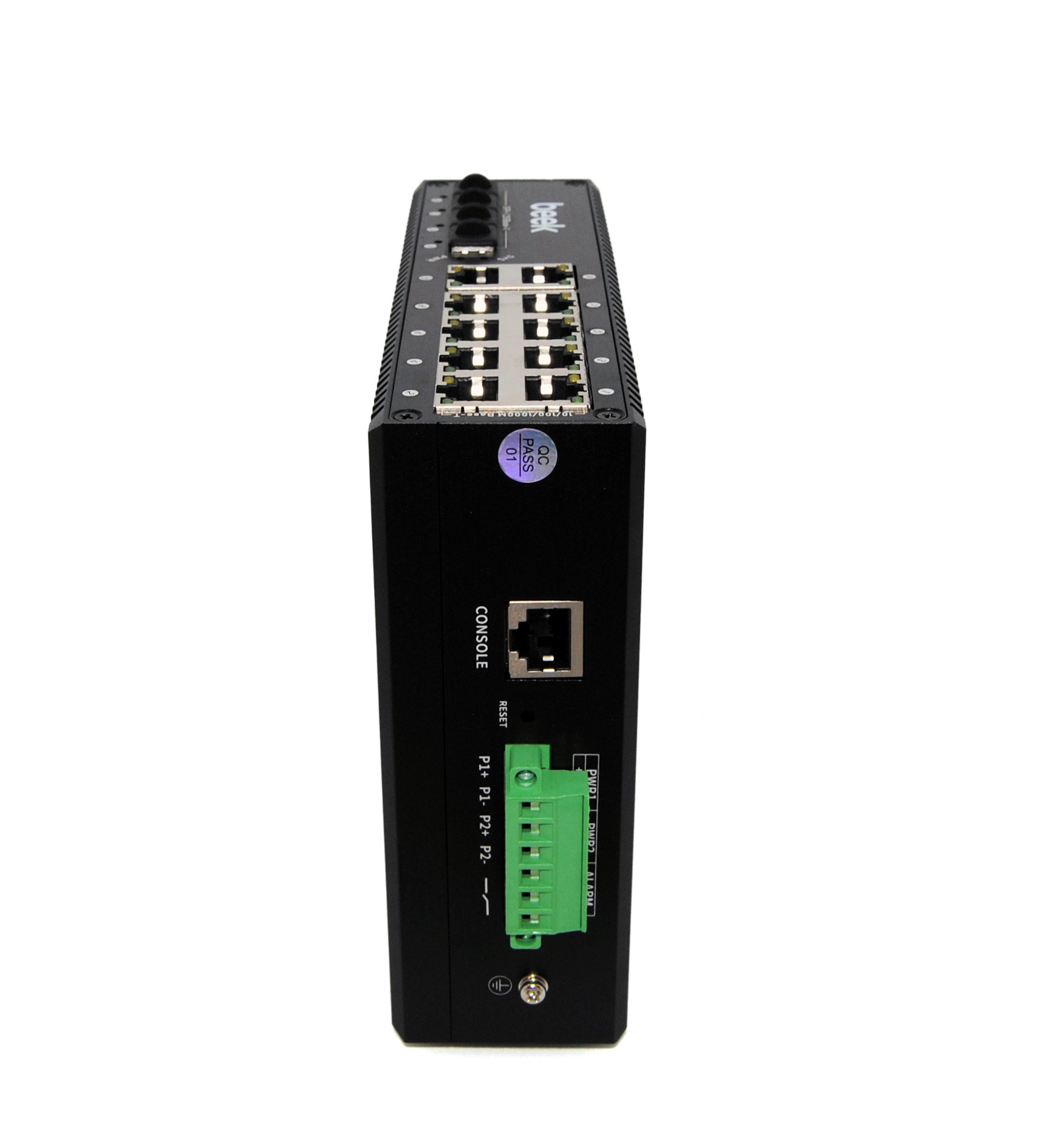 BEEK BN-ISW-2084P2G Yönetilebilir L2+ Endüstriyel PoE Switch