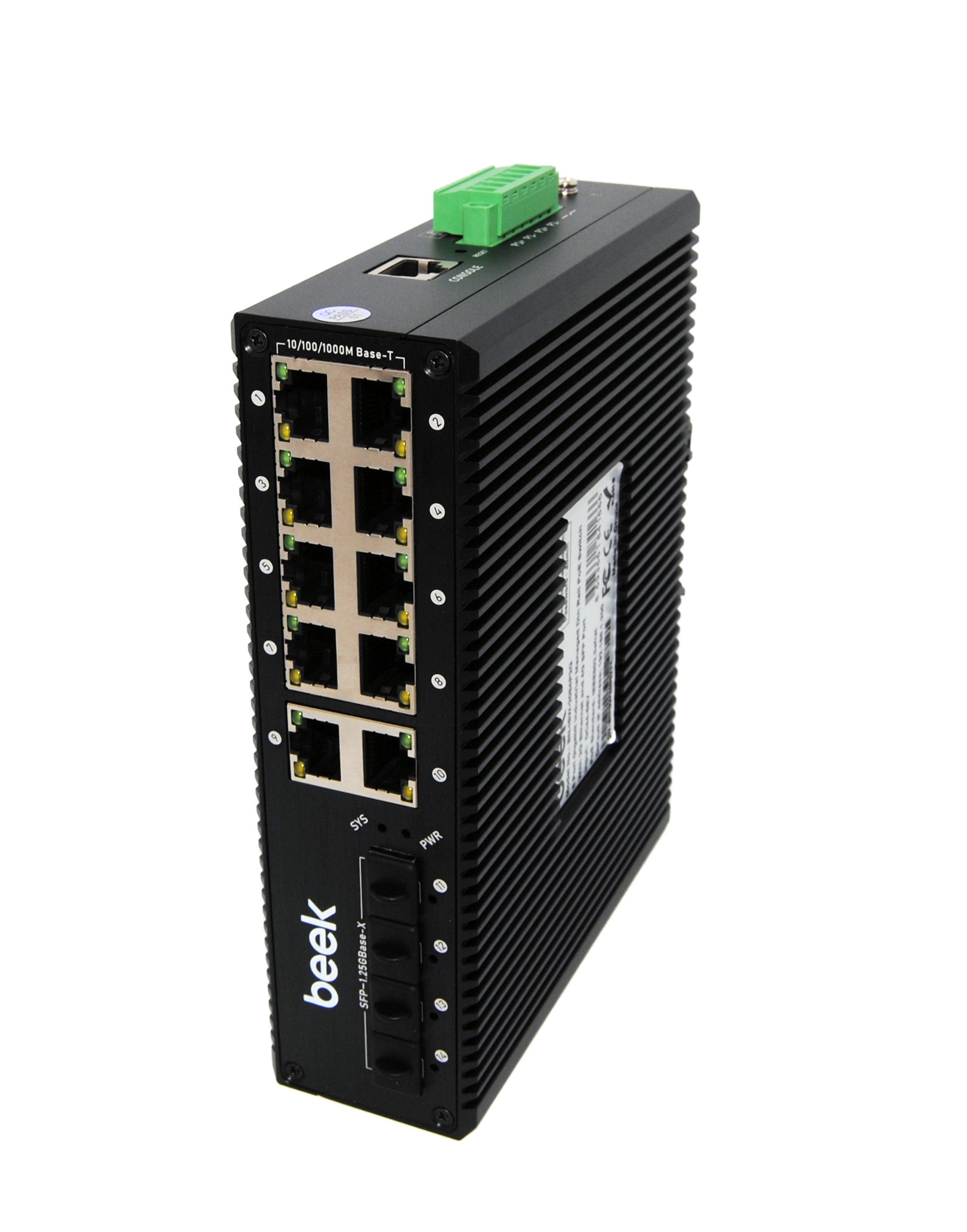 BEEK BN-ISW-2084P2G Yönetilebilir L2+ Endüstriyel PoE Switch - görsel 3