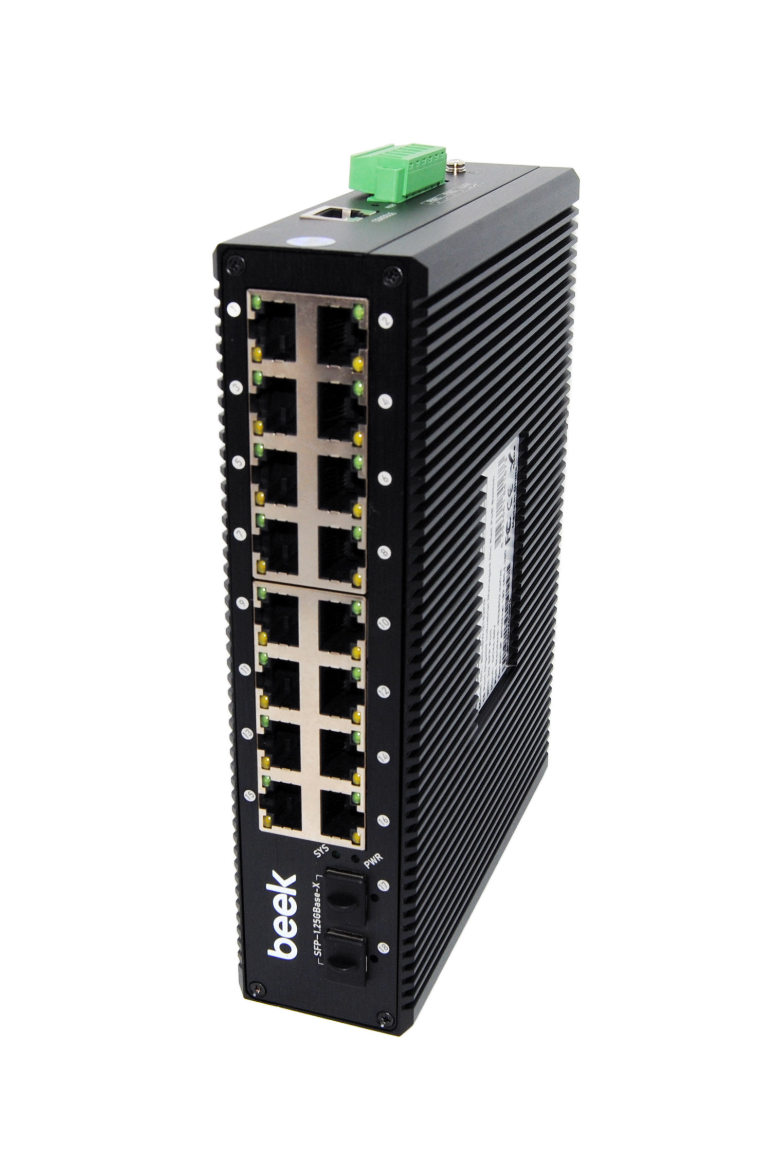 BEEK BN-ISW-2162PG Yönetilebilir L2+ Endüstriyel PoE Switch - görsel 3