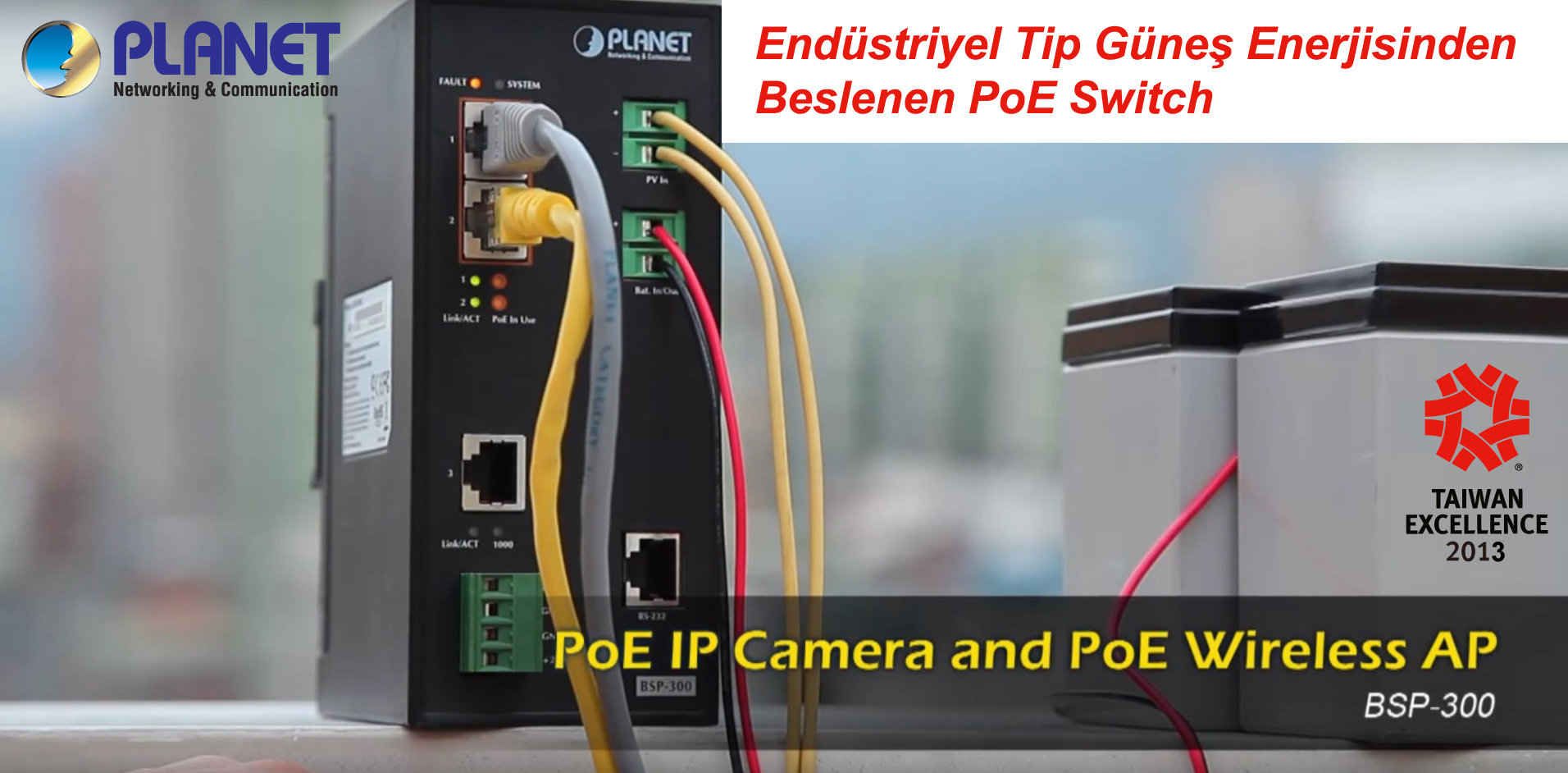 Planet PL-BSP-300 Endüstriyel Tip Güneş Enerjisinden Beslenen Yönetilebilir PoE Switch - görsel 13