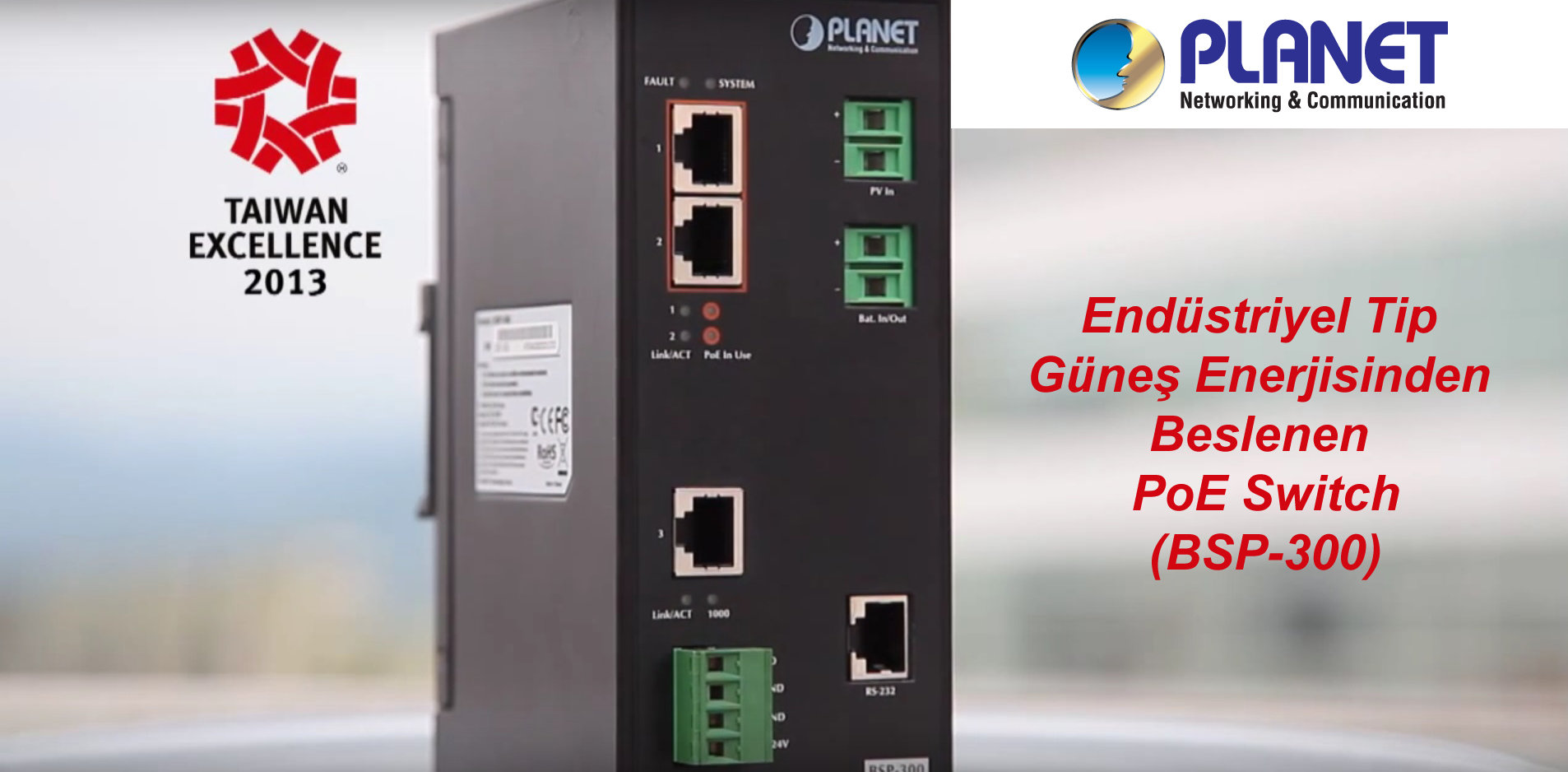 Planet PL-BSP-300 Endüstriyel Tip Güneş Enerjisinden Beslenen Yönetilebilir PoE Switch - görsel 14