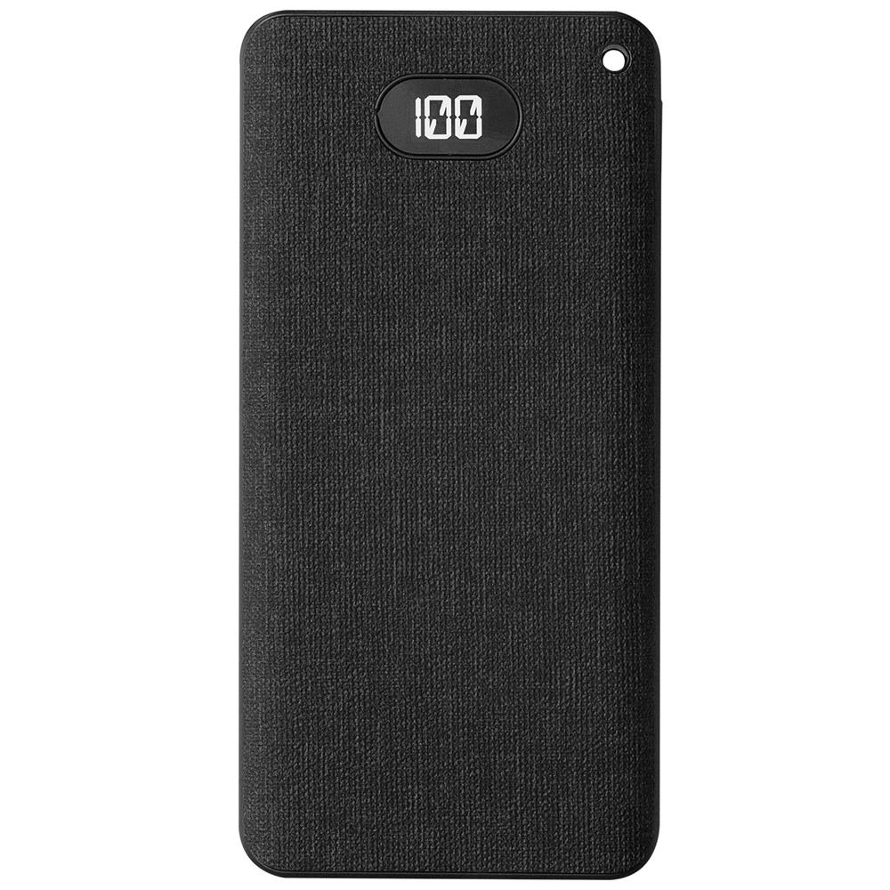 S-link IP-G10RW 10000mAh Kablosuz USB+Type-C+Micro Siyah LCD Ekranlı Taşınabilir Pil Şarj Cihazı - görsel 2