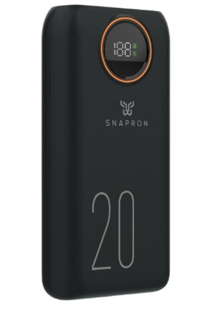 Snapron SNP-3013 20.000 Mah LCD Ekran Dahili Kablolu 22.5w Hızlı Şarj Powerbank - görsel 2