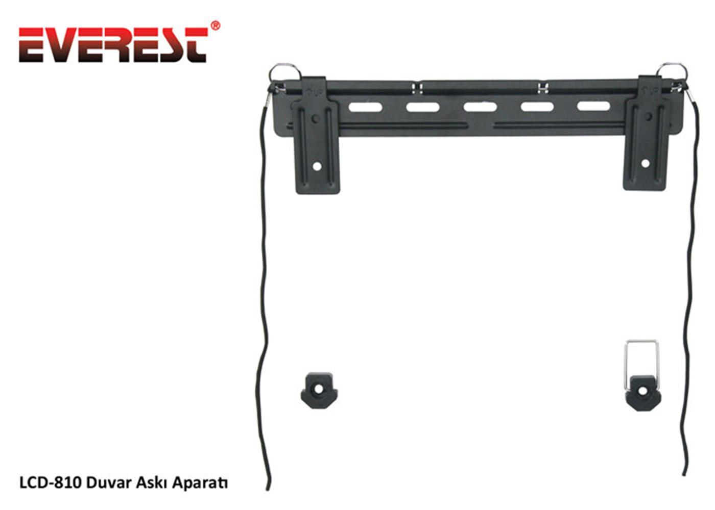 Everest LCD-810 23" 42" Güvenlik Kilitli Kablo Tutuclu Duvar Askı Aparatı