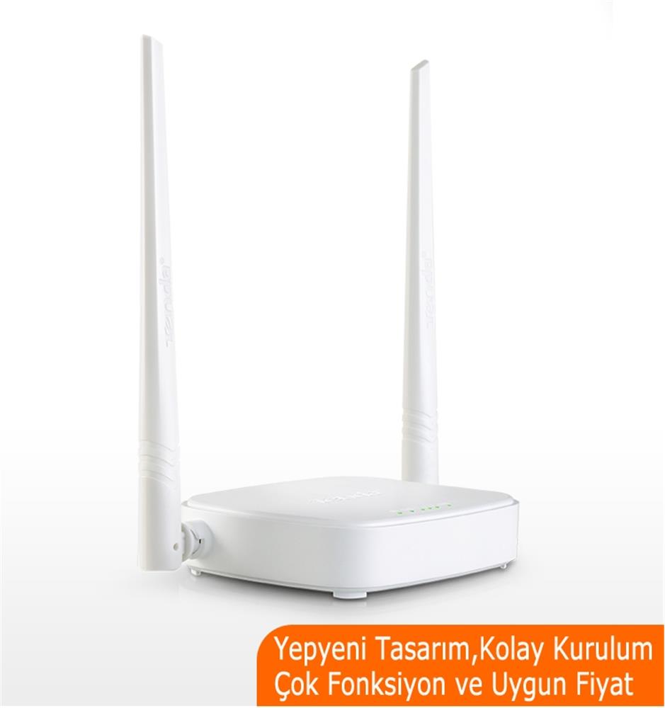 Tenda N301 300 Mbps 4 Port Router 2 Anten