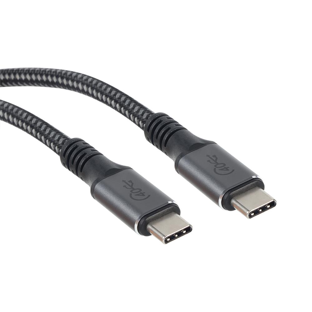 Vcom CU540M-1.2 Type-C to Type-C 1,2m 40Gbps USB4 5A Şarj Kablosu - görsel 2