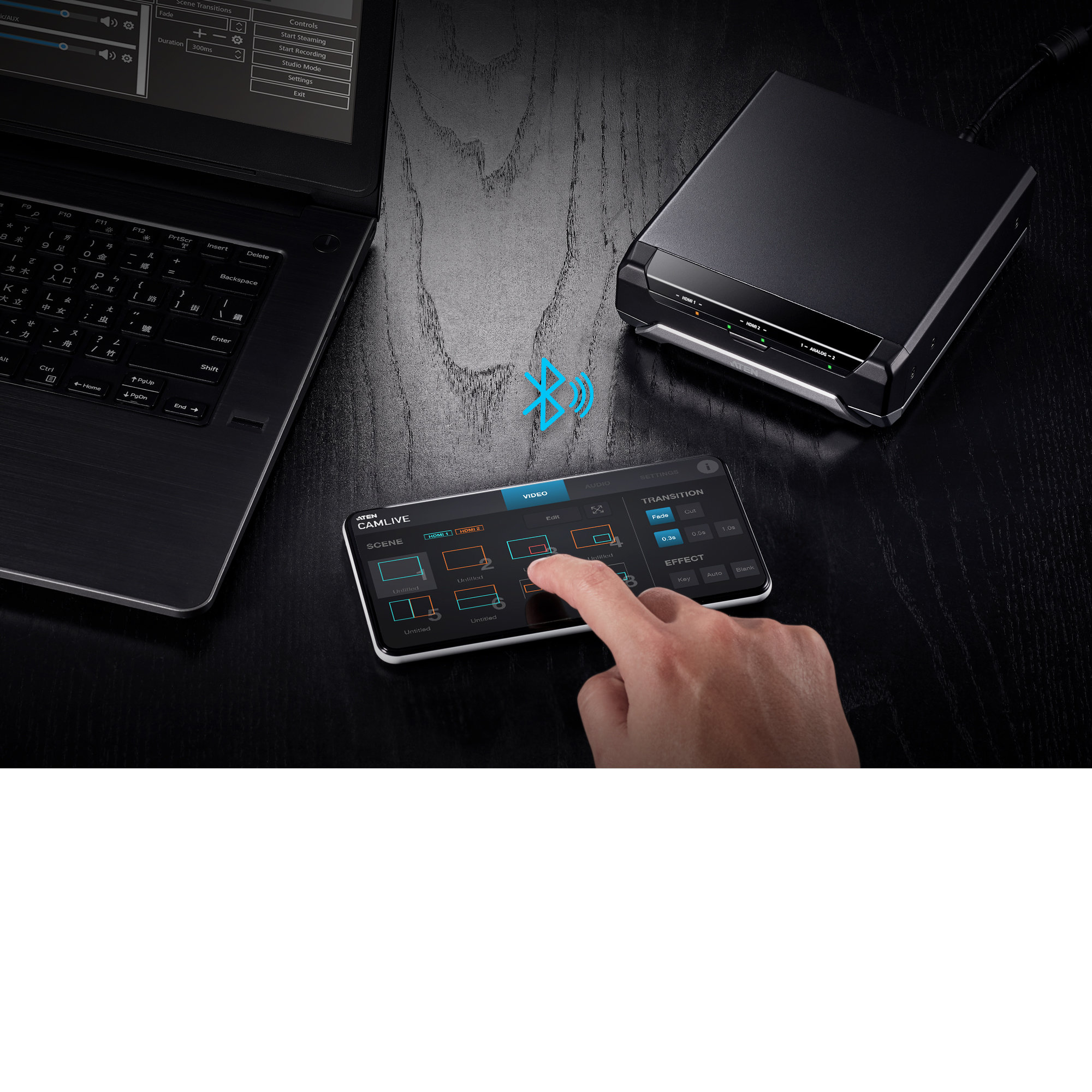 Aten UC3022 CAMLIVE PRO | 4K Video Capture / Switch with Wireless Control - görsel 6