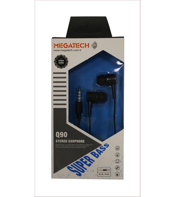 Megatech Q90 Mavi Mikrofonlu Kulaklık