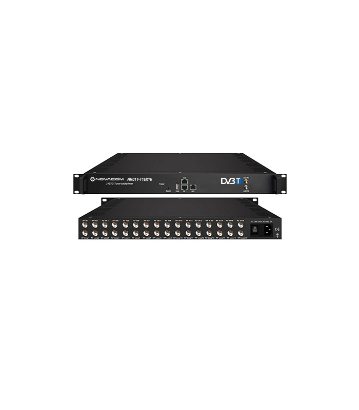 NR01T-T16X8 16 DVB-S2 TO 8 DVB-T MODULATOR - küçük görsel 1
