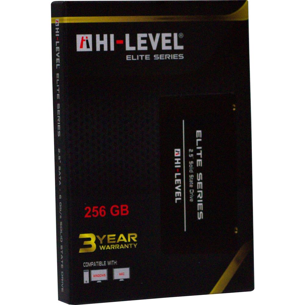 Hi-Level 256GB Elite 560MB-540MB/s Sata 3 2.5" SSD HLV-SSD30ELT/256G Ssd Harddisk