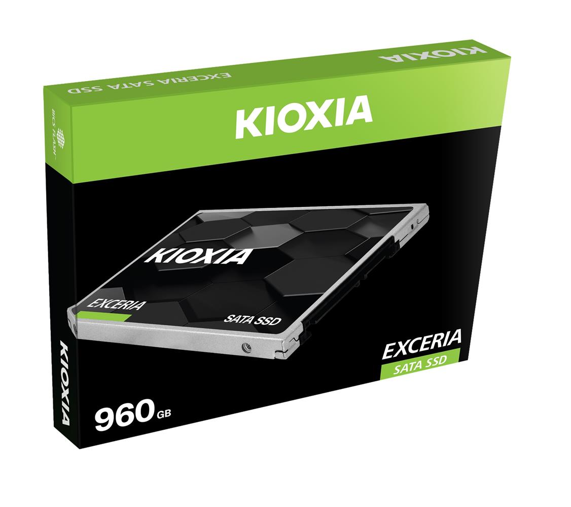 Kioxia 960Gb Exceria 555Mb-540Mb/S Sata3 2.5" 3D Nand Ssd (Ltc10Z960Gg8) Harddisk