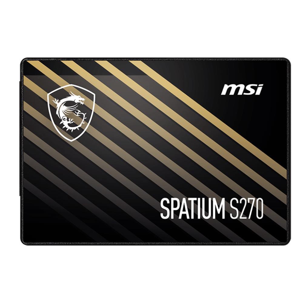 Msi 480GB Spatium S270 SATA 3.0 (500MB Okuma / 450MB Yazma) Ssd Disk - görsel 2
