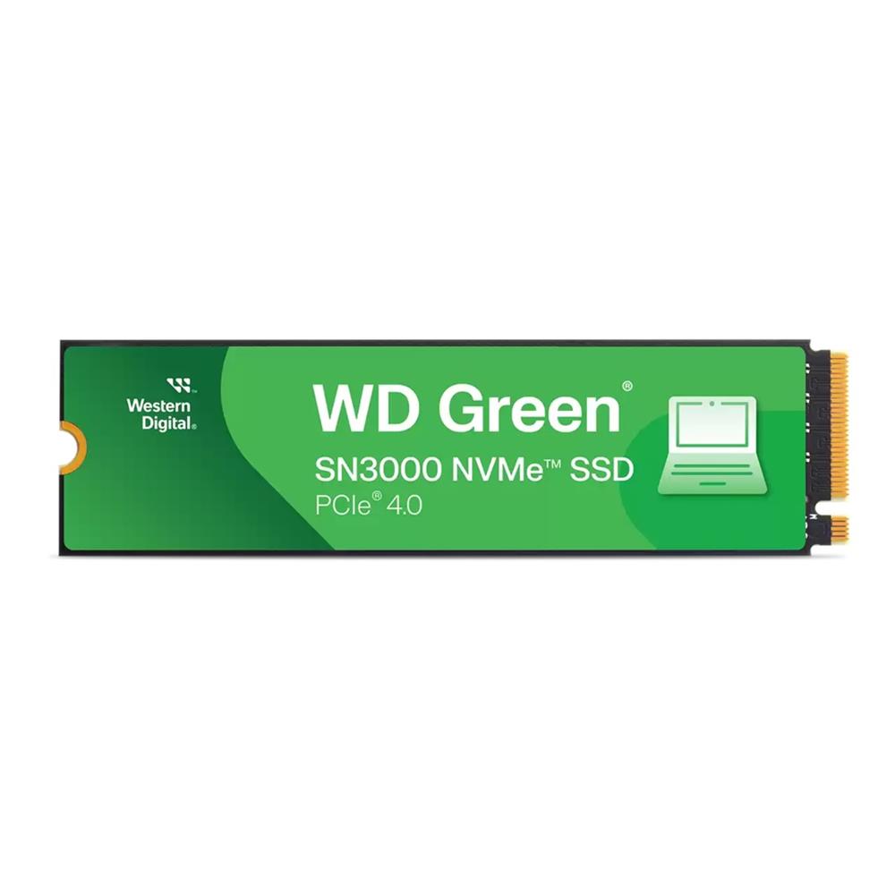 Wd 1TB Green SN3000 WDS100T4G0E 5000/4200MB/s PCIe NVMe M.2 SSD Disk