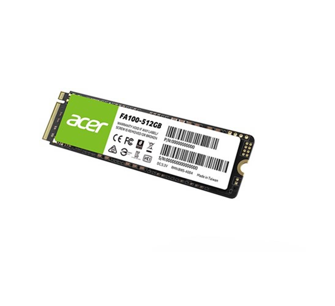 Acer 512GB FA100 3200/2200MB/s PCIe Gen3 x 4 M.2 SSD Disk - görsel 2