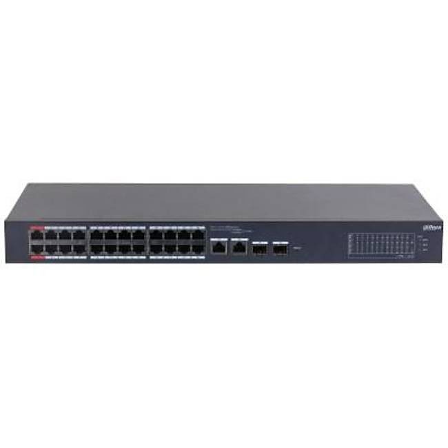 Dahua CS4226-24ET-240 26 Port 24xPOE 10/100 240W +2SFP Yönetilebilir Switch