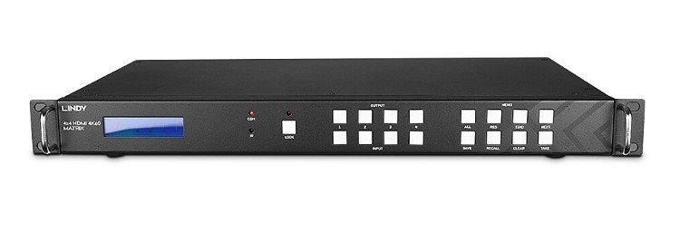 Lindy LIN-38238 4x4 HDMI 4K60 Matrix Video Duvarı Ölçeklendirme özelliğine sahip - görsel 4