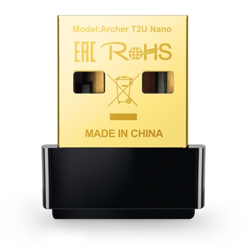 Tp-Link Archer T2U Nano 600 Mbps Kablosuz USB Adaptör AC600 - görsel 2