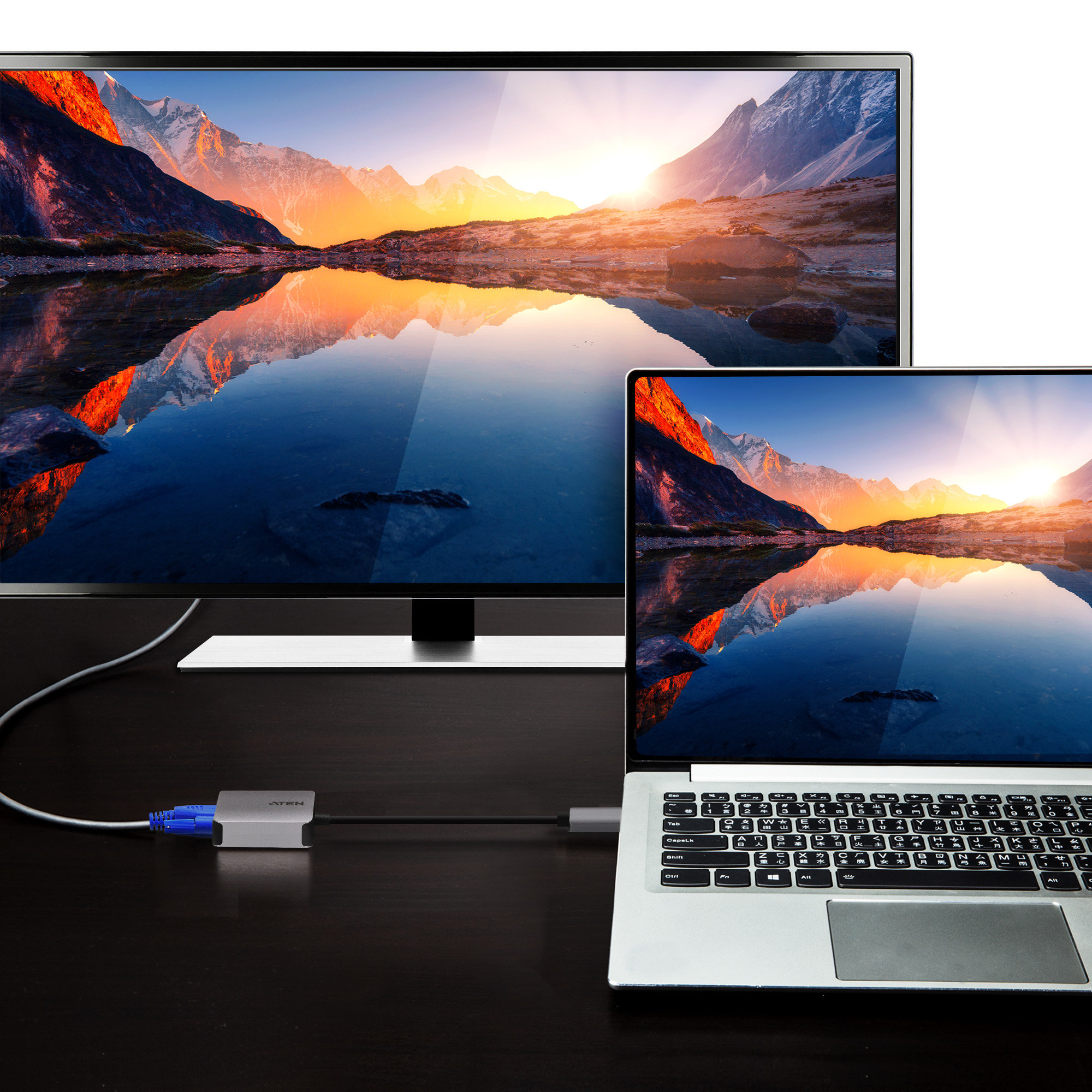 Aten UC3002A VGA Adaptörü - görsel 4