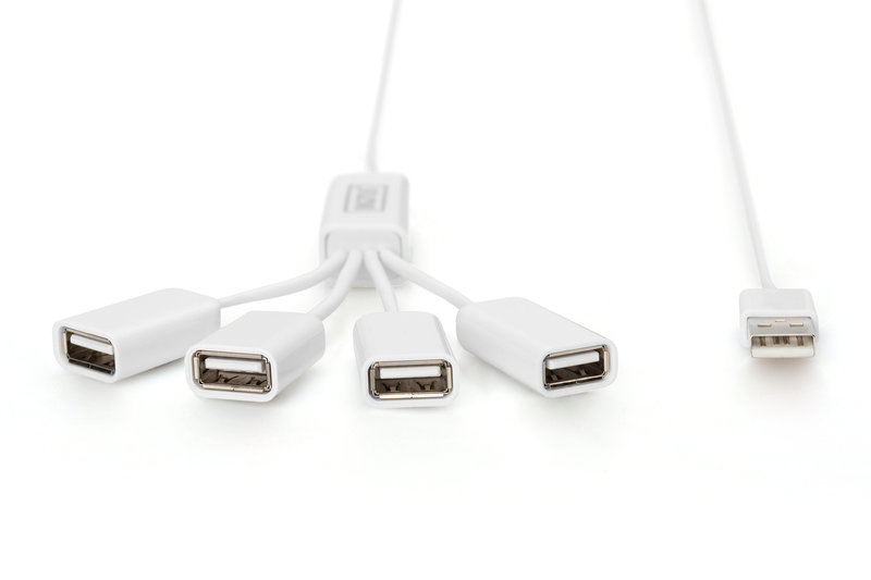 Digitus DA-70216 4 Port USB 2.0 Hub - görsel 6