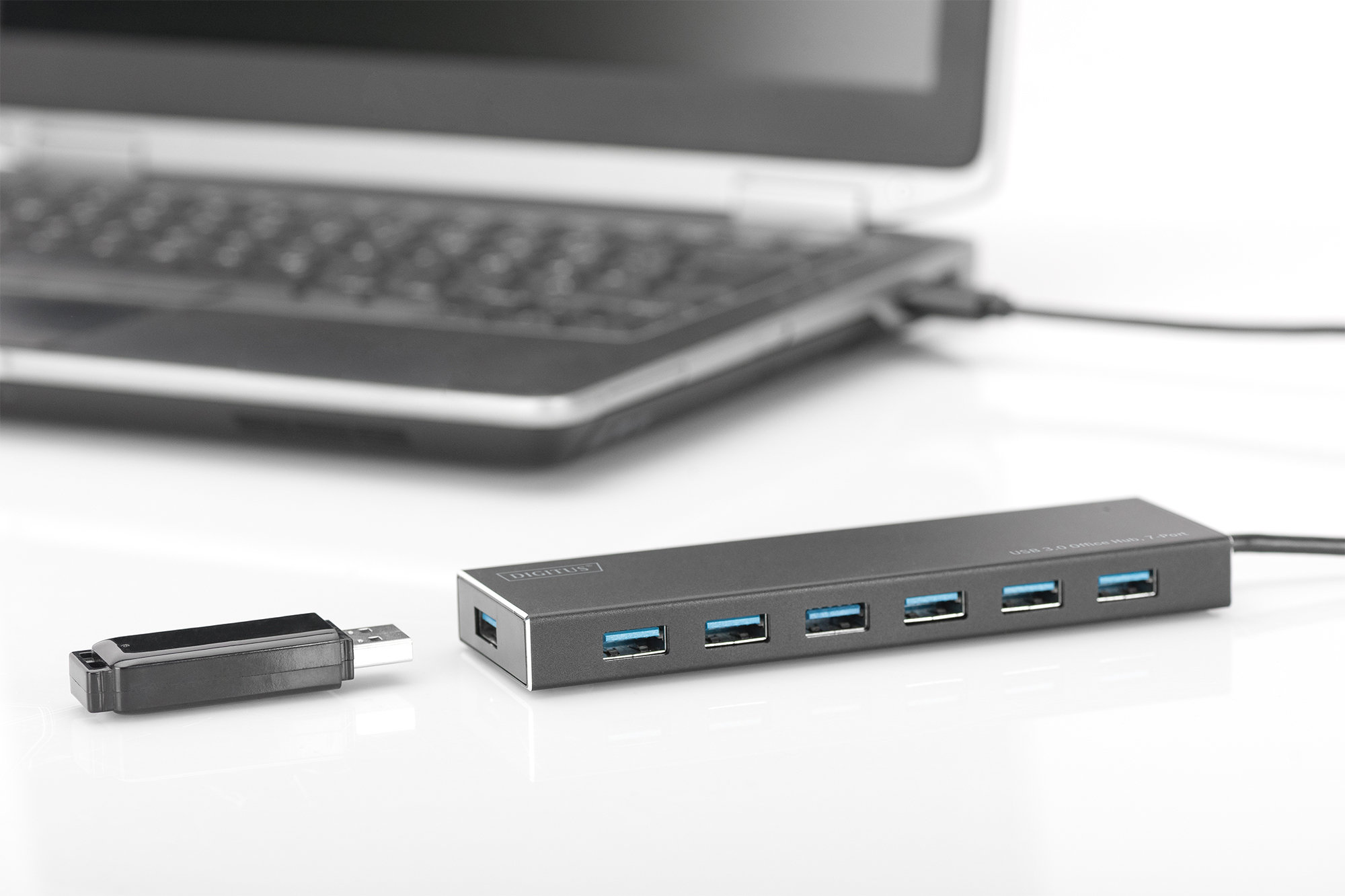 Digitus DA-70241-1 7 Port USB 3.0 Hub - görsel 7