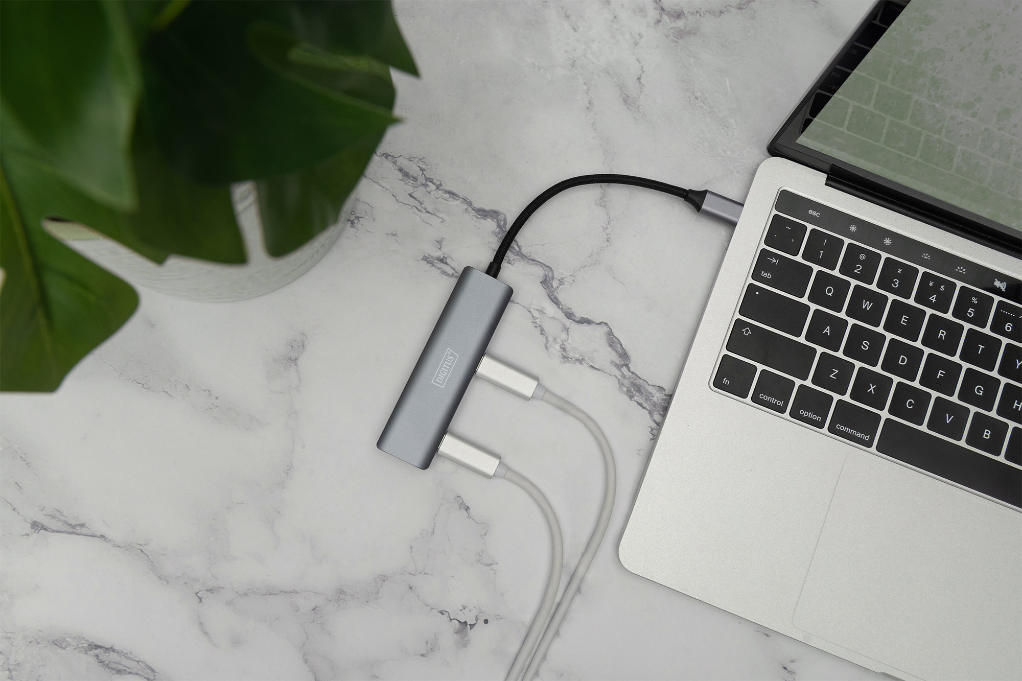 Digitus DA-70246 USB-C 4-Port Hub - görsel 5