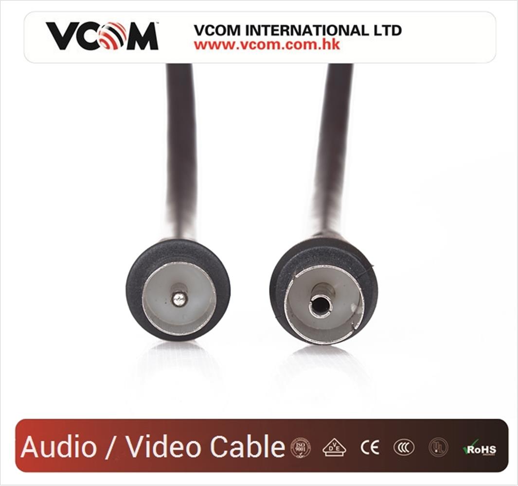 Vcom CV602-B 5mt Analog Siyah Tv Uzatma - görsel 2