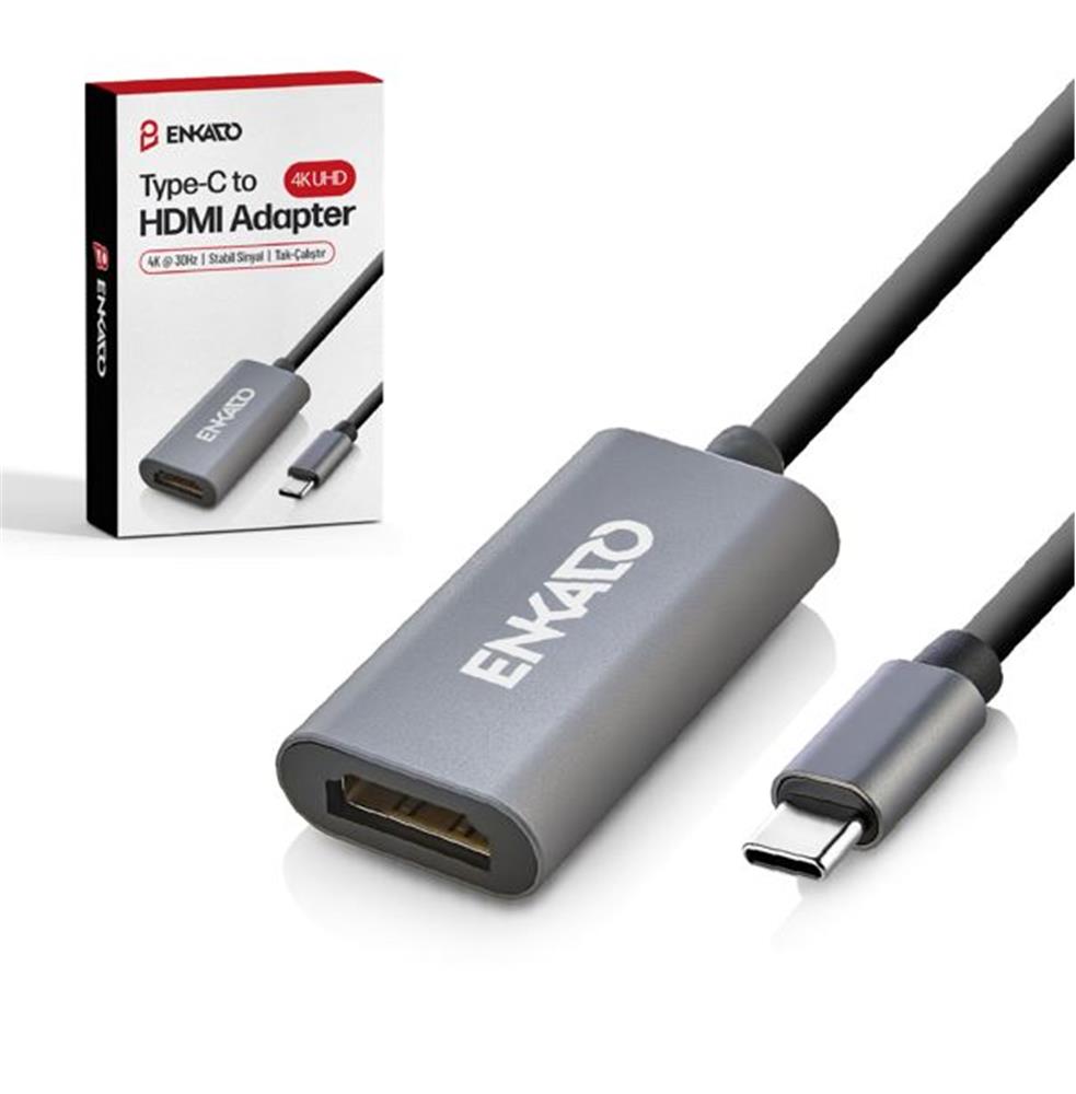 Enkado EKD-TP41 Type-C To HDMI 4K*2K 30HZ Adaptör - görsel 2