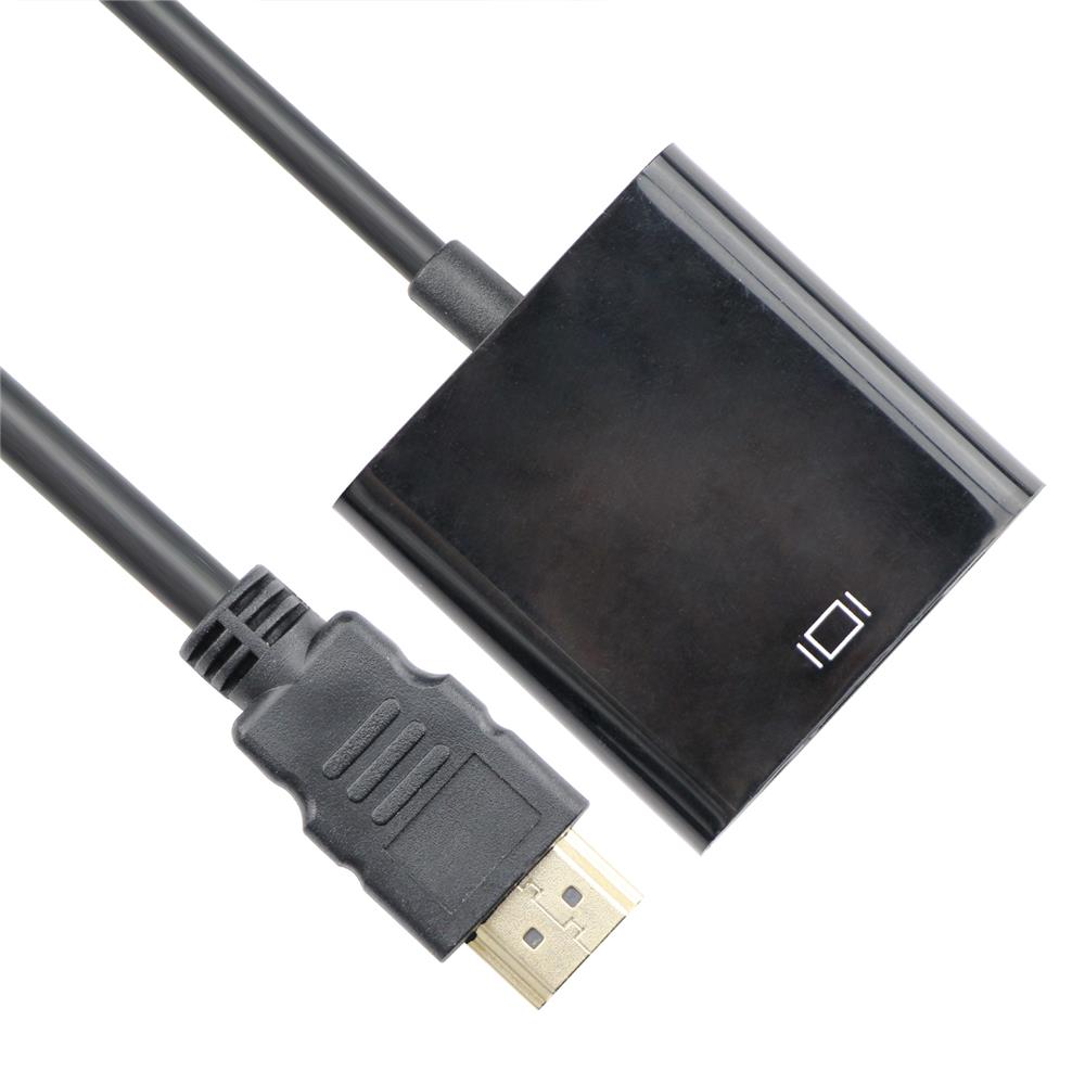 Vcom CG591-B-0.15 Siyah Hdmi Erkek To Vga Dişi Dönüştürücü - görsel 2