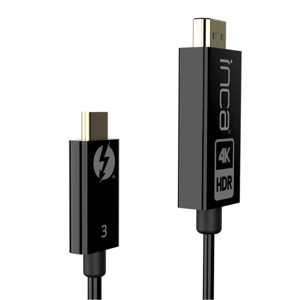 INCA ITCH-30 Usb C To Hdmı 2.0B 4K 1.8mt Çevirici Kablo - görsel 3