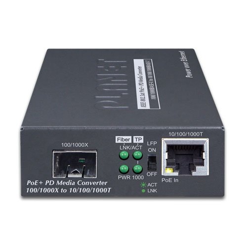 Planet PL-GT-805A-PD 100/1000BASE-X SFP Media Converter - görsel 3