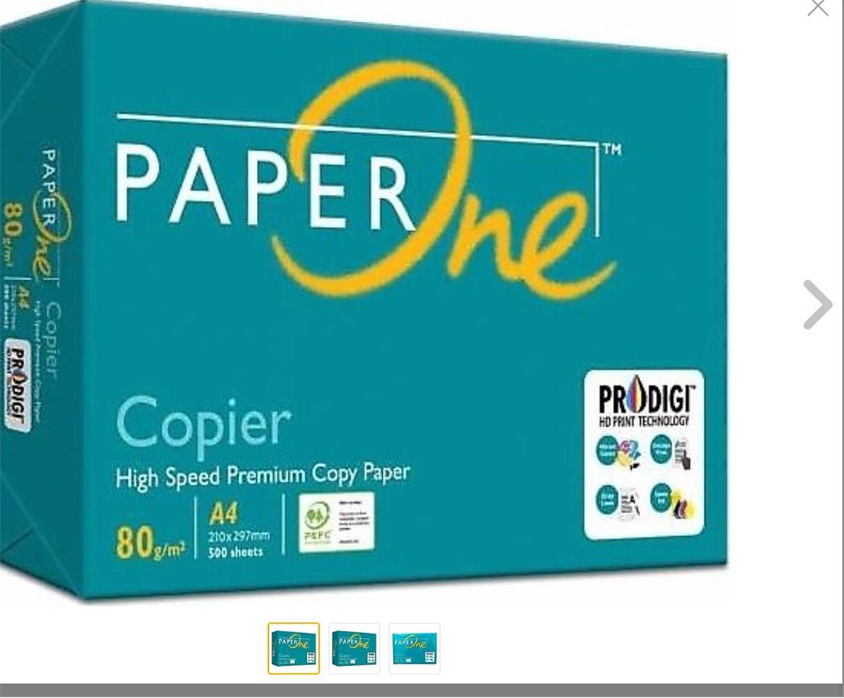 Office Paper A4 Fotokopi Kağıdı 80gr/500 lü 1 koli= 5 paket