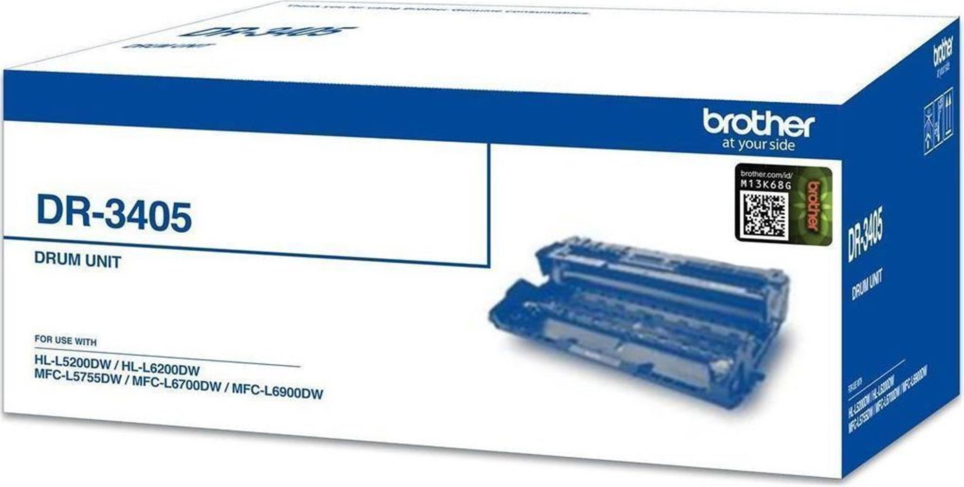 Brother DR-3405 HL-5000/5200/6200/6400 MFC-5700/5755/5900/6700/6900 50.000 Sayfa Drum