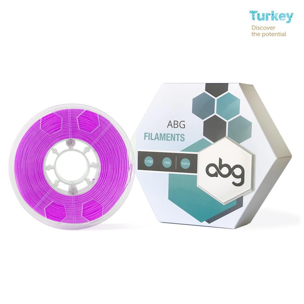 ABG PLA Silk Mor Filament 1.75mm 1kg - görsel 2