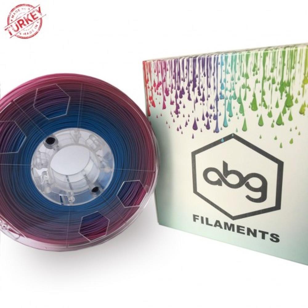 ABG PLA Multicolor Filament 1.75mm 1kg - görsel 2