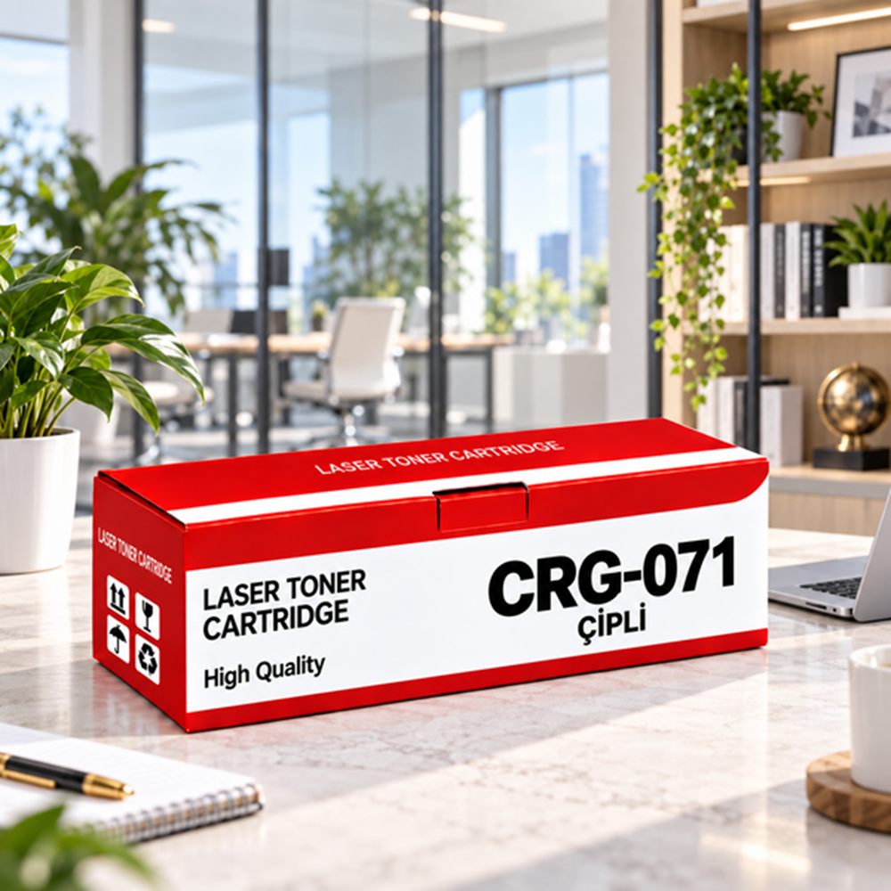 Canon CRG-071 Çipli Muadil Toner 1.2K