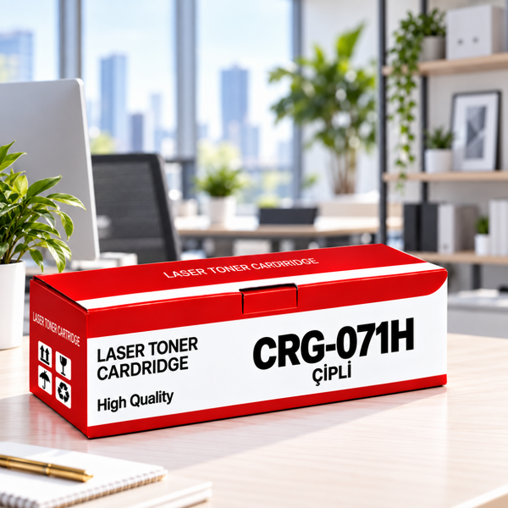 Canon CRG-071H Çipli Muadil Toner 2.5K