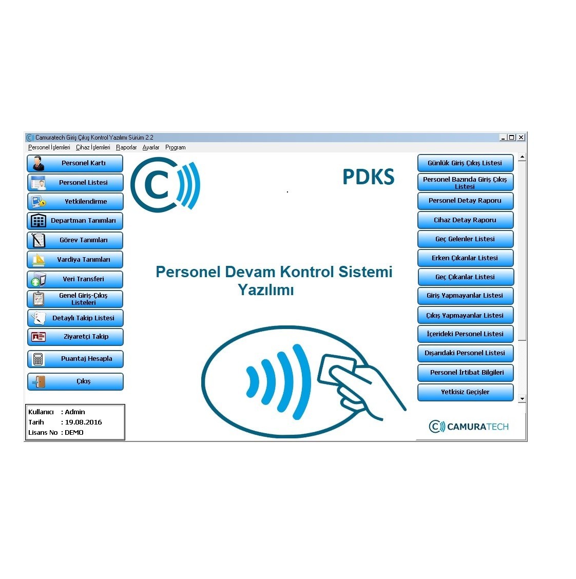 M Pdks Yazılımı