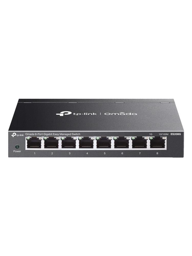 Omada TP-Link ES208G 8 Port 10/100/1000 Mbps Yönetilebilir Switch